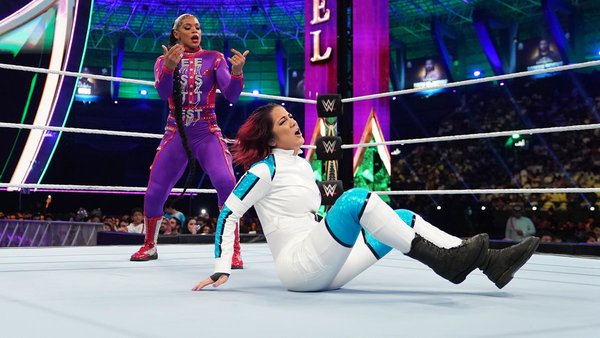 WWE Crown Jewel Bayley Bianca Belair