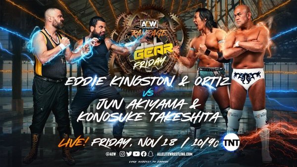 Eddie Kingston Ortiz Jun Akiyama Konosuke Takeshita