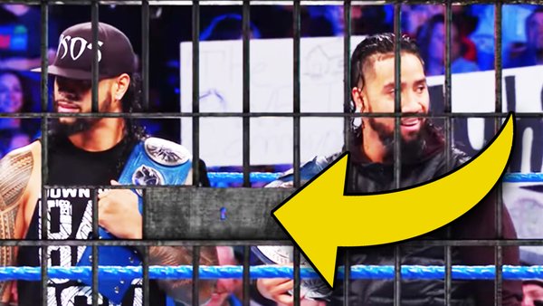 The Usos SmackDown Prison Bars