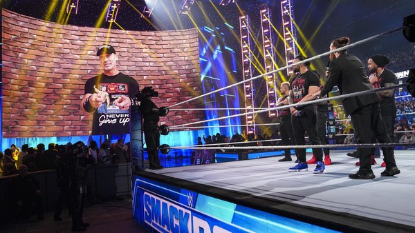 John Cena The Bloodline Roman Reigns Sami Zayn Usos Solo Sikoa