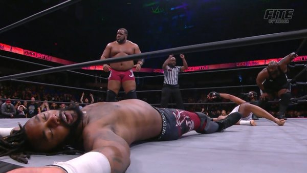 ROH Final Battle 2022 Swerve Strickland Keith Lee Shane Taylor