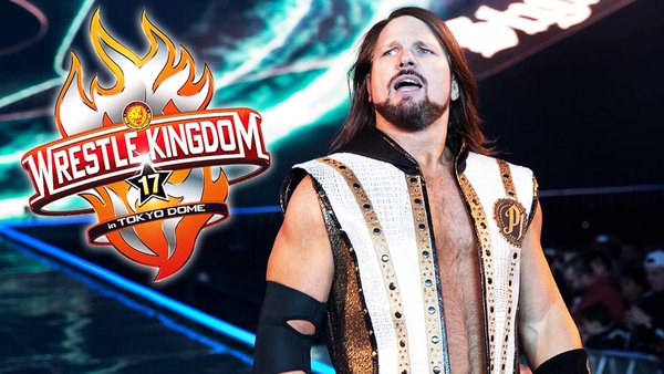 AJ Styles NJPW Wrestle Kingdom 17