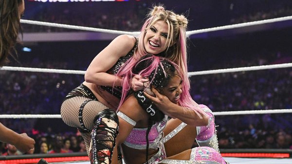 WWE Royal Rumble Alexa Bliss Bianca Belair