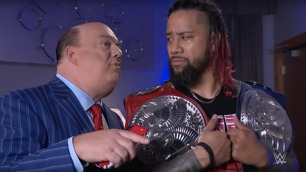 Paul Heyman Jimmy Uso